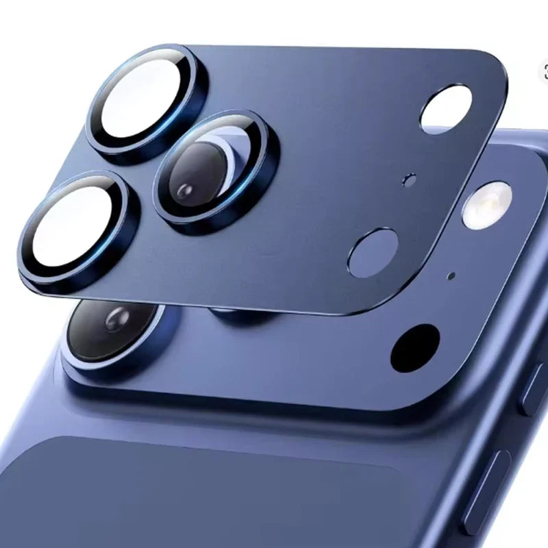 Metal Glass Camera Lens Protector Yij Cover For iPhone 17 Pro Max 17 Air 17 Plusi 17Pro Protection Ziai Phone Accessories Black