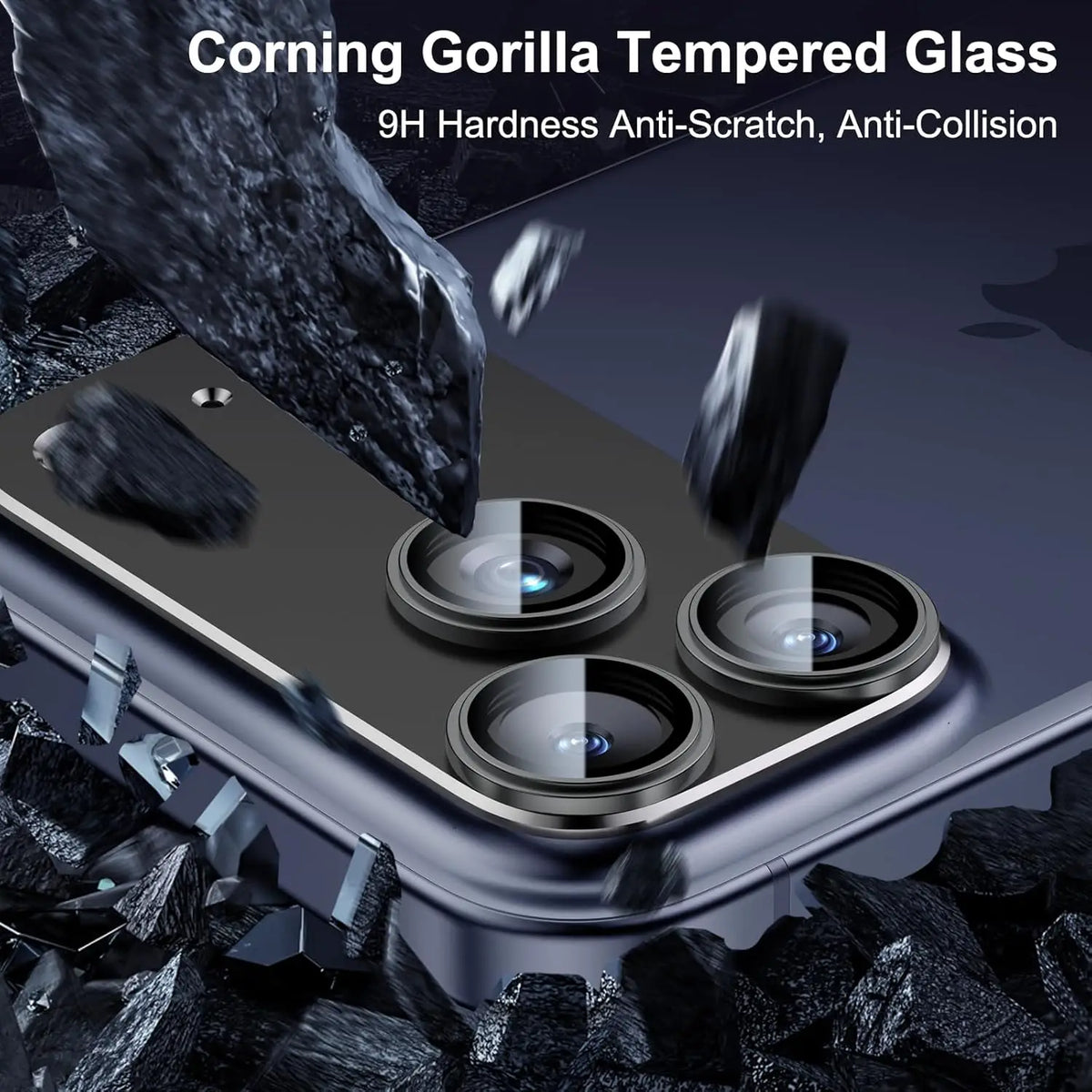 Metal Glass Camera Lens Protector Yij Cover For iPhone 17 Pro Max 17 Air 17 Plusi 17Pro Protection Ziai Phone Accessories Black